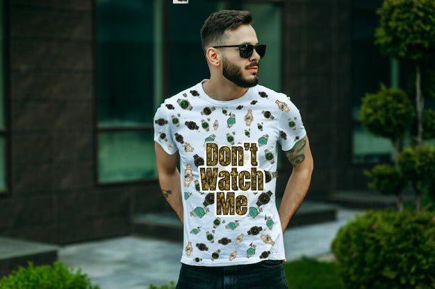 What Are You Looking at Unisex T-Shirt – Funny Don’t Watch Me Design