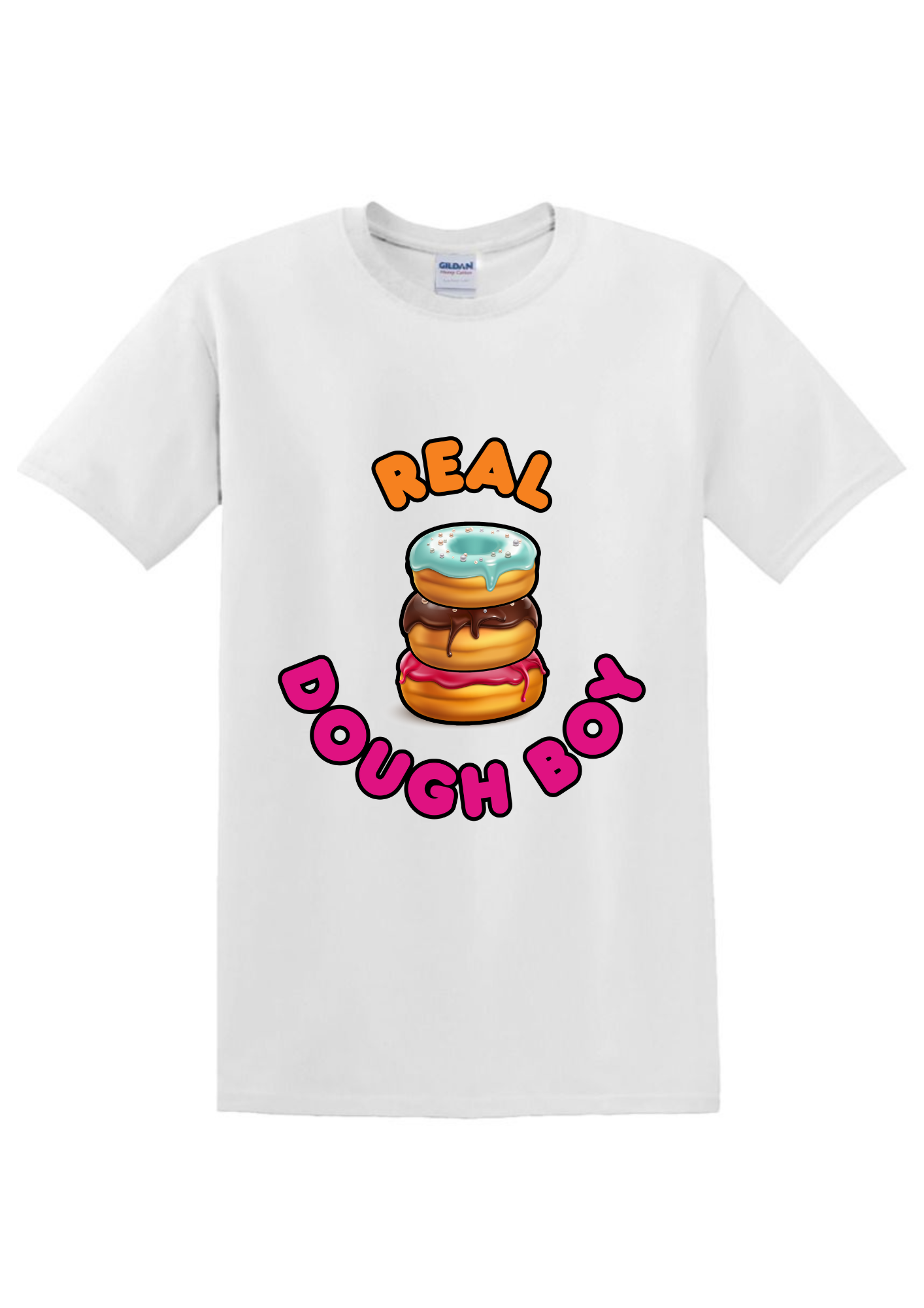 Funny Donut Lover Real Dough Boy T-Shirt for Sale