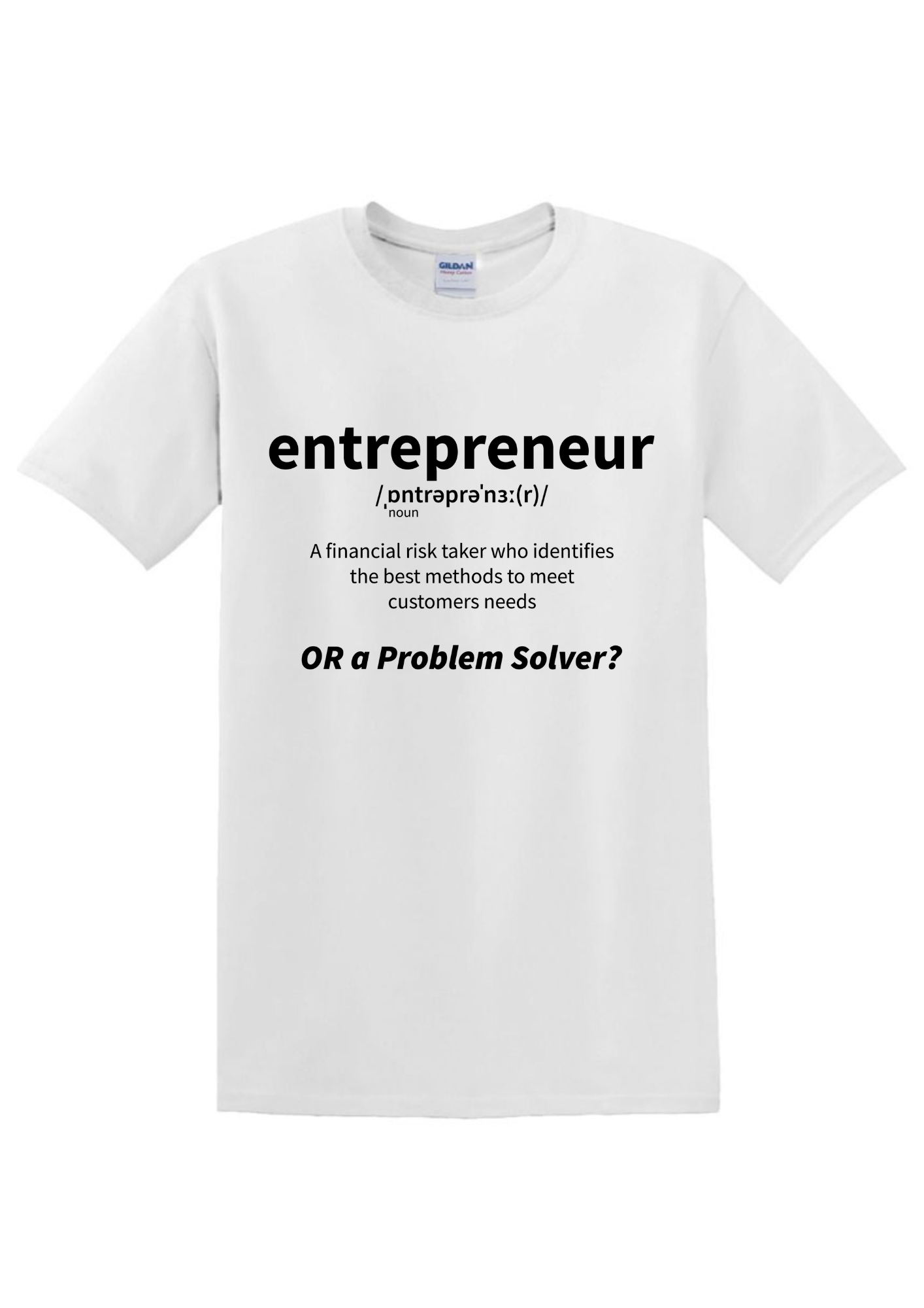 Entrepreneur Definition Unisex T-Shirt
