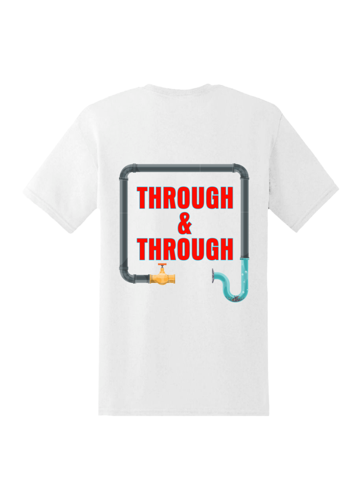 White I'm a Plumber T-Shirt